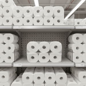 Papel Higiénico Ultra Suave de Alta Calidad en Oferta, 1/2/3/4 Capas, 100% Pulpa Virgen, Papel Higiénico Económico - Product Image 1