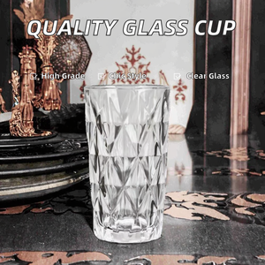 Vaso de vidrio profesional de alta calidad, vaso con logotipo personalizado frágil ligero a buen precio - Product Image 3
