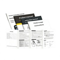 Brochure personnalisée en papier couché imprimée en quadrichromie CMYK, fabriquée en usine, incluant l'impression recto-verso des pages couleur