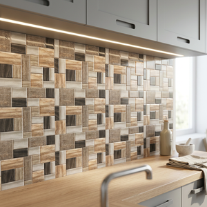 Best Selling 300x600mm Digital Bricks Designer 30x60cm Home Decorative Porcelain Ceramic Cladding 12x24 Glossy Exterior Tiles - Product Image 1