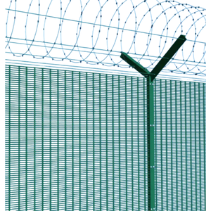 Système de clôture anti-escalade et anti-sécurité de haute qualité avec panneau en treillis soudé 358 Corromesh 358 Clôture 358 Clôture avec lame de rasoir - Product Image 1