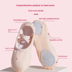 Zapatos <span class=keywords><strong>de</strong></span> baile para niños para <span class=keywords><strong>niñas</strong></span> Zapatos <span class=keywords><strong>de</strong></span> <span class=keywords><strong>Ballet</strong></span> <span class=keywords><strong>de</strong></span> práctica <span class=keywords><strong>de</strong></span> lona con diseño <span class=keywords><strong>de</strong></span> garra <span class=keywords><strong>de</strong></span> gato <span class=keywords><strong>de</strong></span> suela blanda con cordones gratis con plantilla <span class=keywords><strong>de</strong></span> goma - Product Image 1