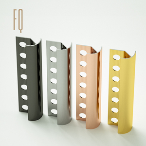 Vòng hình dạng thép viền gạch <span class=keywords><strong>TRIM</strong></span> kim loại không gỉ góc ngói góc Dải Phụ kiện cho căn hộ ứng dụng - Product Image 1