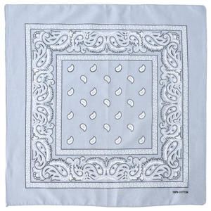 <span class=keywords><strong>Bandana</strong></span> in Stile Punk Hip-hop 55 * 55cm, Foulard per Ciclismo e Sport all'Aperto, Sciarpa Quadrata con Motivo a Fiori di Anacardio in Cotone - Product Image 6