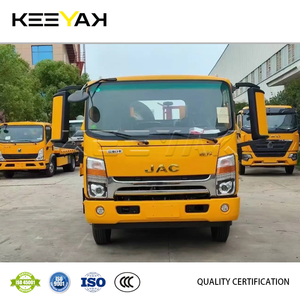 Camion de remorquage JAC 4T, camion à benne basculante multifonctionnel, véhicule de sauvetage, camion de dépannage, camion de transport de marchandises diesel à vendre - Product Image 2