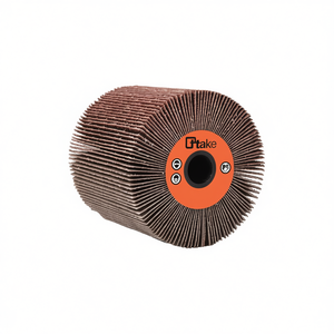 Ttake Corundum Abrasive Cloth Flap <b>Wheel</b> 100x100 Mm With Hole Key AB7010 For <b>Grinding</b> And Polishing - Product Image 2