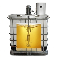 Agitateur mélangeur en acier inoxydable multi-tailles pour produits chimiques, détergents, savon liquide et liquides de lessive (IBC)