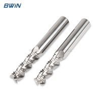 Promotion : Fraise à queue en carbure D10 de 10 mm, 3 cannelures, pour usinage CNC de l'aluminium