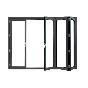 Porte accordéon en aluminium à <span class=keywords><strong>prix</strong></span> compétitif, produit phare en Amérique du Nord, porte pliante en alliage d'aluminium - Product Image 4