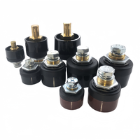 Connecteur rapide en laiton Dinse DKJ 35-50 Type D, prise mâle/femelle pour câble de soudage, joint de câble, prise de panneau, pièce de rechange TIG MIG