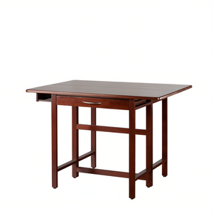 Tavolo da Pranzo Taylor con Piano Ribaltabile in Legno, Rettangolare, 4 Posti, per Uso Domestico - Product Image 1