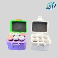 6 pièces de boîtes d'emballage rectangulaires pour médicaments en plastique PETG imprimées en 3D personnalisées de 10 ml