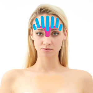 סרט הרמת מיופאסיאלי לפנים מדבקות נגד קמטים חגורות לחיטוב פנים סרט הרמת צוואר קינסיולוגיה - Product Image 1