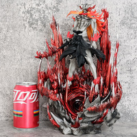 Figura Coleccionable de PVC de la Serie Studio: Modelo Little Crow con Cabeza de Toro Furioso y Alas Negras, Decoración para el Hogar