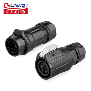 Cnlinko LP16 kết nối nhựa kết nối 2 3 4 5 7 8 9 <span class=keywords><strong>pin</strong></span> không thấm nước cắm dây kết nối - Product Image 5