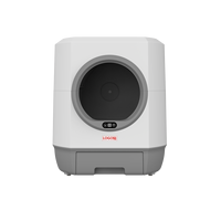 Nouvelle Conception 2026 OEM/ODM Bac à Litière Automatique pour Chat à Nettoyage Automatique Contrôlé par Application, Facile à Nettoyer, Capacité 80L, Matériau PP, Pour Chats de 1,5kg à 10kg