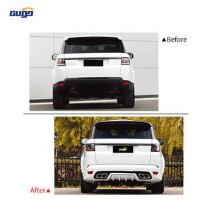 Kit carrosserie GUGO 2013-2017 pour RANGE <span class=keywords><strong>ROVER</strong></span> SPORT, mise à niveau vers le modèle <span class=keywords><strong>SVR</strong></span> 2018-<span class=keywords><strong>2022</strong></span>, état neuf, pare-chocs et kit carrosserie. - Product Image 3