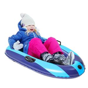 Oferta de Invierno: Bicicleta de Nieve Inflable de Diseño Único, Moto de Nieve Rosa, Trineo Inflable Reforzado para Exteriores, Unisex - Product Image 1