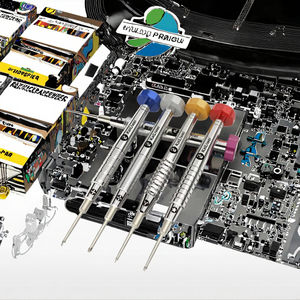 <span class=keywords><strong>Destornillador</strong></span> de precisión IMINI <span class=keywords><strong>8</strong></span> 3D <span class=keywords><strong>para</strong></span> <span class=keywords><strong>iPhone</strong></span> Samsung, reparación de teléfonos móviles, broca magnética, mango de acero, acabado liso, OEM personalizado - Product Image 2