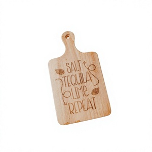 Tabla de Cortar Rectangular de Madera, Segura para Alimentos, Duradera, Sostenible, de 2.0 cm de Grosor, para Uso Doméstico y en Restaurantes, Hecha a Mano, Apta para Lavavajillas - Product Image 3