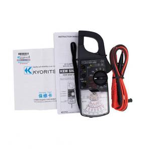 Pinza Amperimétrica Kyoritsu 2608A, 600V 60A, Medición de Corriente CC/CA y Resistencia, Multímetro Portátil - Product Image 1
