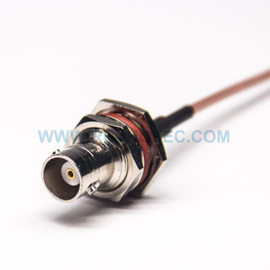 <span class=keywords><strong>Câble</strong></span> <span class=keywords><strong>coaxial</strong></span> RF MCX mâle vers BNC femelle 180 degrés, étanche, 50 ohms, avec rallonge RG316 RG174 - Product Image 3