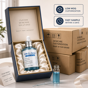 Suero Bioactivo con Péptidos <span class=keywords><strong>de</strong></span> Cobre GHK-Cu 5000ppm para Estimular el Colágeno, Producción <span class=keywords><strong>de</strong></span> Elastina, Regeneración Profunda <span class=keywords><strong>de</strong></span> la <span class=keywords><strong>Piel</strong></span>, OEM - Product Image 4