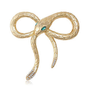 Broche Serpent en Alliage Émaillé Rétro Créative Européenne et Américaine pour Hommes et Femmes – Épingle de Robe Exquise et Magnifique - Product Image 6