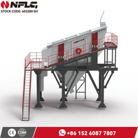 Séparateur de sable NFLG, machine mobile de criblage vibrant, séparateur de sable modulaire série NYS, crible vibrant circulaire, moteur AC haute performance
