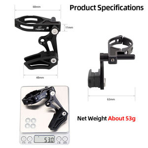 TOOPRE Guide de chaîne de vélo réglable pour <span class=keywords><strong>VTT</strong></span>, système 1x, protection de cadre, <span class=keywords><strong>pince</strong></span> 27.2-34.9MM, pour cyclisme - Product Image 5