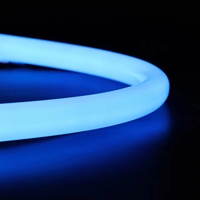 Diffuseur de tube en silicone flexible à LED néon rond à 360 degrés, taille 13 mm pour bande LED