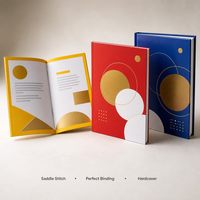 Service d'impression personnalisé pas cher pour catalogues, brochures et flyers A5 de l'entreprise d'impression du Jiangsu – Impression offset parfaite sur papier plastifié 300 g/m²