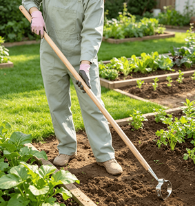 Houes de jardinage, houes à étrier, houes à bêcher, houes à racloir pour le désherbage, houes à long manche, râteaux à mauvaises herbes, outils de jardinage <span class=keywords><strong>Florabest</strong></span> - Product Image 4