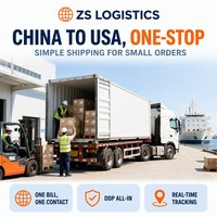 Transitaire maritime et aérien DDP LCL/FCL de confiance Chine-USA-Canada, agent logistique multimodal rapide, support 24/7