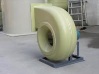 Ventilateur centrifuge d'aspiration FRP 4-72 OEM pour toiture, anti-corrosion, antidéflagrant, à faible bruit, vente chaude