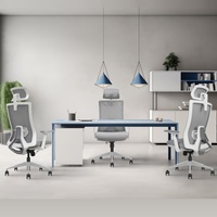 Chaise de bureau ergonomique en maille de haute qualité, dossier haut, réglable, pour usage professionnel et directionnel, mobilier de bureau, Sillas De Oficina