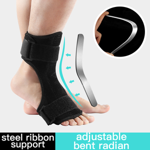 Ayarlanabilir toptan ayak bakımı ortez Brace elastik Dorsal atel ayak bileği desteği sıkıştırma bağ kemer ayak atel aracı - Product Image 3