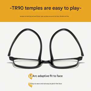 Gafas de Lectura Progresivas Multifocales Cuadradas con Filtro de Luz Azul Antideslumbrante para Computadora, Moda 2025, para Mujer - Product Image 6