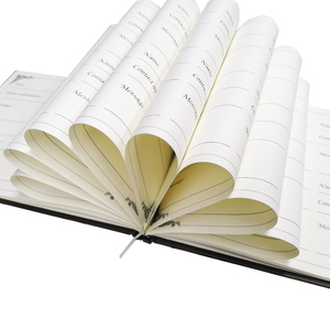 <span class=keywords><strong>Livre</strong></span> d'or en cuir PU rigide 9x7, peinture à <span class=keywords><strong>l</strong></span>'aquarelle, <span class=keywords><strong>livre</strong></span> <span class=keywords><strong>de</strong></span> condoléances pour cé<span class=keywords><strong>l</strong></span>ébration funéraire, service commémoratif, vie - Product Image 6