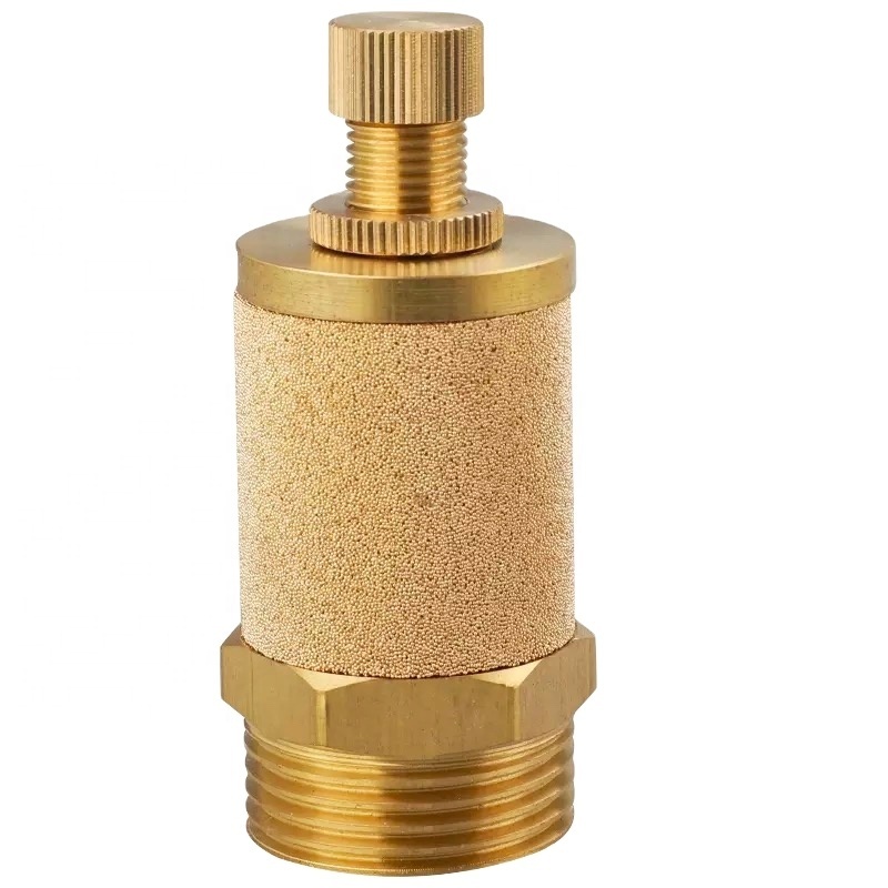 Lot De 2 Silencieux D'Air Pneumatique G1/4 Filetage Mâle En Plastique - Réducteur De Bruit Échappement