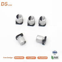 Condensateur en aluminium V-Chip de précision longue durée 50V 3.3uF, durable pour projets DIY de circuits imprimés, efficace, fournisseur en gros, prix d'usine