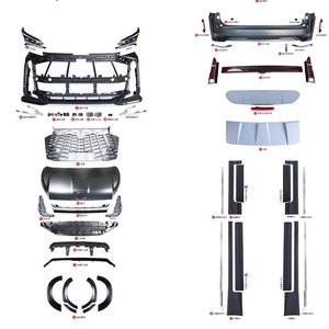 Nuevo Kit de Carrocería LCK Hiace Upgrade <span class=keywords><strong>Kaiser</strong></span> Design, Luces para Capó de Plástico PP, Parachoques, Sin Necesidad de Modificaciones, 2019-2025, 6 Meses - Product Image 4
