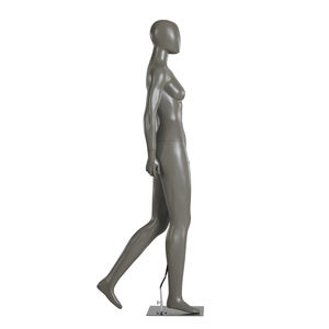 맞춤형 의류 디스플레이 여성 마네킹 전신 유리 섬유 유리 섬유 걷기 마네킹 판매 - Product Image 4