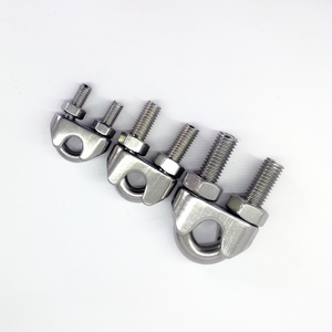 Abrazaderas <span class=keywords><strong>de</strong></span> Cable <span class=keywords><strong>de</strong></span> Acero Inoxidable <span class=keywords><strong>de</strong></span> Grado Marino, Abrazaderas en U <span class=keywords><strong>de</strong></span> Alta Resistencia para Aparejos, Elevación <span class=keywords><strong>y</strong></span> Uso Industrial - Product Image 4