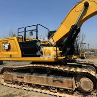 Excavatrice hydraulique d'occasion CAT336GC 33,9 tonnes pour la construction routière, exportateur de pelles d'occasion CAT336D2L CAT340 CAT333 CAT 336GC