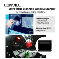 LONVILL USB RS232 Module de lecture et de lecture de codes à barres CMOS intégrés pour terminaux libre-service