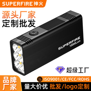 10000Lum M33ซุปเปอร์ไฟแบบชาร์จไฟได้ไฟฉาย LED ไฟฉุกเฉินกลางแจ้ง - Product Image 4