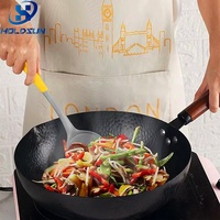 Ensemble d'ustensiles de cuisine en silicone sans BPA, résistant à la chaleur, couleur personnalisée, design monobloc, 6 pièces, pour la cuisine à domicile