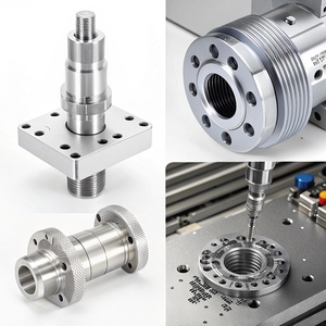 Servicio de Mecanizado de Precisión CNC, Torneado, Fresado y Taladrado, Personalizado en Fábrica, en Aluminio, Acero Inoxidable, Latón y Titanio - Product Image 4