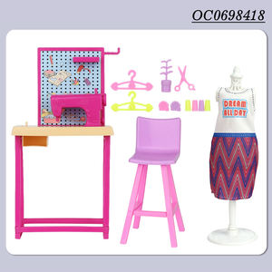 Poupées à la <span class=keywords><strong>mode</strong></span> pour bébé 11.5 pouces, jouet personnalisé pour fille avec machine à coudre - Product Image 5